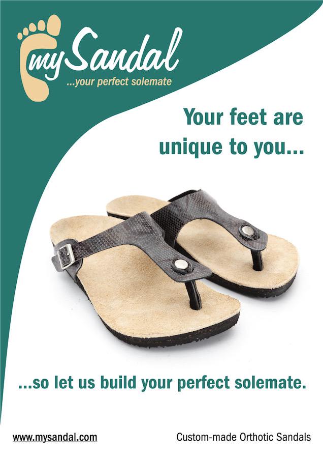 custom orthotic flip flops