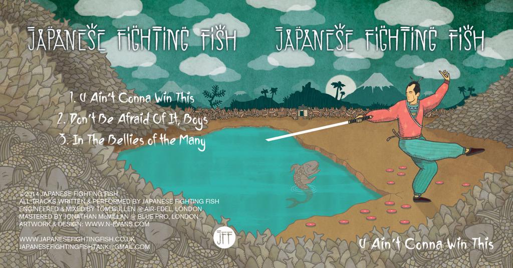 ne_illustration's tweet photo. Throwback: When I illustrated the single artwork for @JFFUK #jff #JapaneseFightingFish http://t.co/RM1yYd4lXF