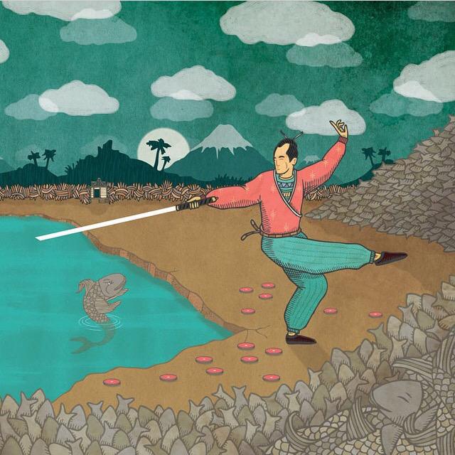ne_illustration's tweet photo. Throwback: When I illustrated the single artwork for @JFFUK #jff #JapaneseFightingFish http://t.co/RM1yYd4lXF