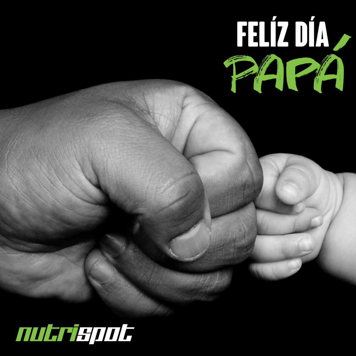 nutrispothn's tweet photo. Por que no hay mejor ejemplo de fuerza que el que tú nos das. ¡Feliz día Papá! #Nutrispot http://t.co/DNlgdXq53d