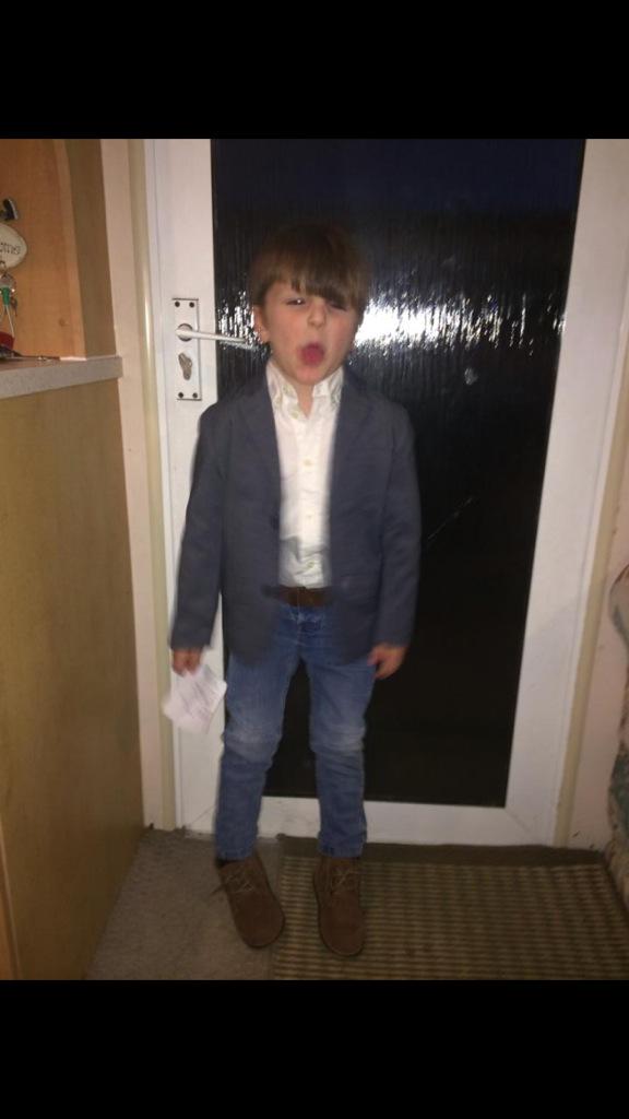 Lulabelle1301's tweet photo. Happy 5th birthday handsome! #kade #brother http://t.co/1QspX9ETi5