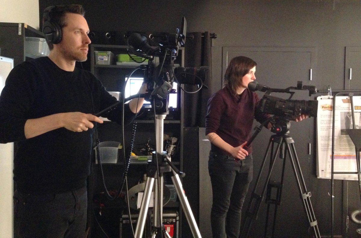 Tournage du parcours "Nivelez vers le haut!” dans nos Studios! <a href="/smatransfo/">sma.transformation</a> #performance 
bit.ly/1EuOOfL