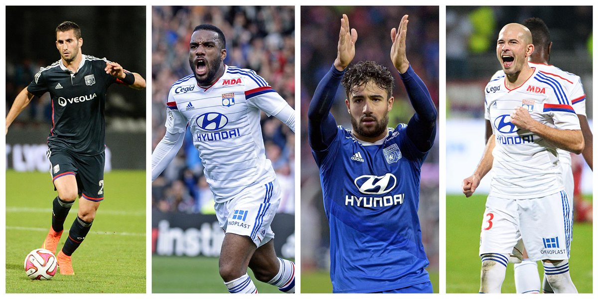 OL's tweet photo. @LacazetteAlex, @MaxGonalons, C.Jallet &amp; N.Fekir sélectionnés en @equipedefrance pour #FRABRE &amp; #FRADAN ! #TeamOL http://t.co/a30mrlYTJB