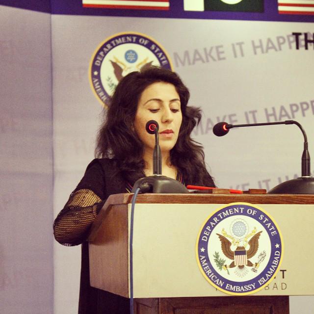 snobers's tweet photo. First Pakistani woman to scale Mount Everest @Samina_Baig shares her story at #iwec15 on Mar 7. #MakeItHappen #IWD15 http://t.co/1VpMPqwYDC
