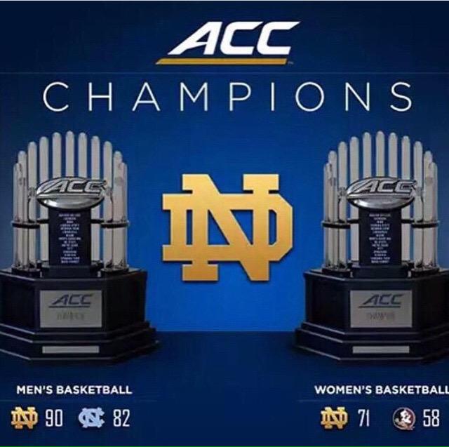 thejaylonsmith's tweet photo. Go Irish!🍀 lets keep making noise this March~ 🏀🏆 http://t.co/D91nZxEfB4
