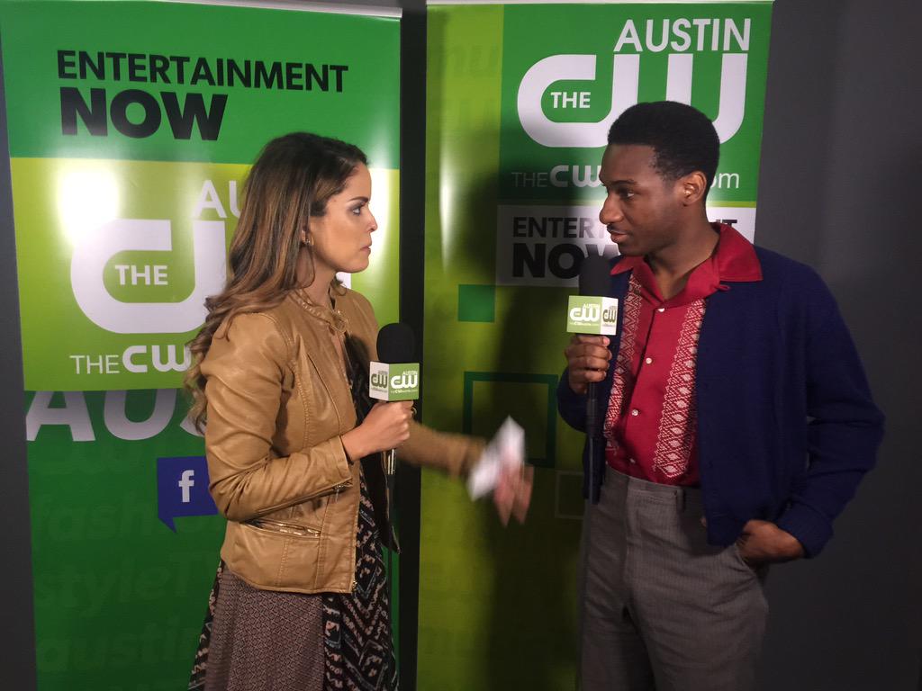 SophiaNBC5's tweet photo. You can catch @TheCWAustin to hear about @leonbridges musical inspiration. #KGSRatTheW @KXAN_News #FtWorthNative http://t.co/Xe9erVdE2W