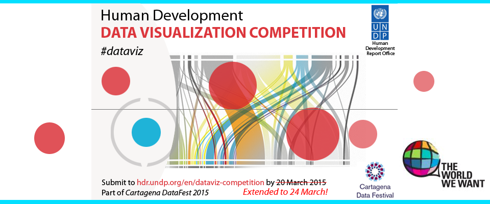 UNVolunteers's tweet image. Join the countdown for the #Cartagenadatafest Enter the data visualization competition #data2015 @dev_progress