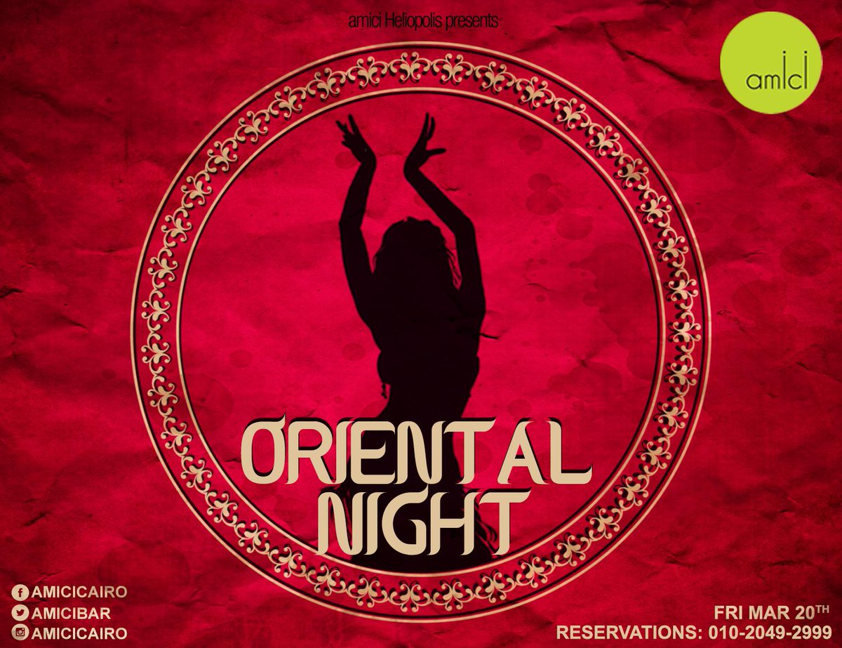 Amicibar's tweet photo. Keeping it oriental at our Heliopolis venue on Friday! http://t.co/tC6gDfGNds