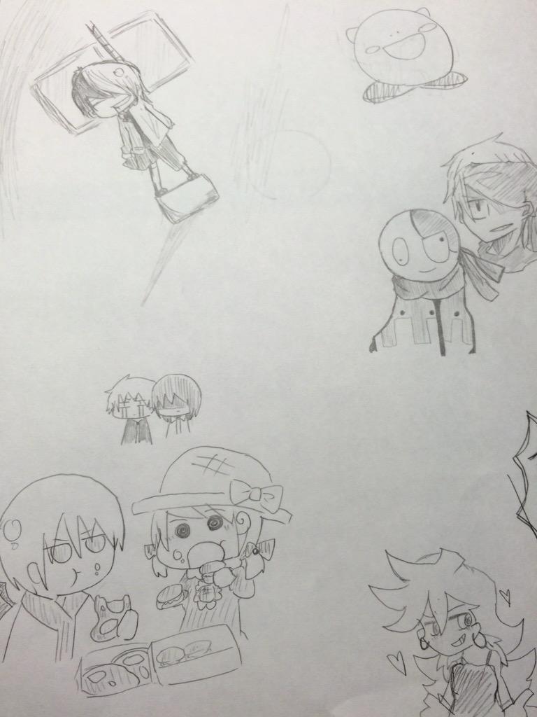 昨日の落書きたち
ほんとにザッザッ描いてるもんだから
まともなのないね笑笑( ^ω^ ) 