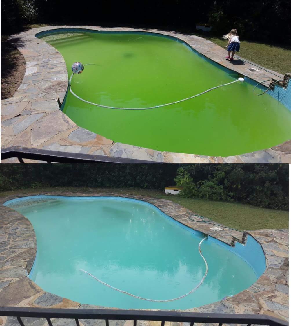 AfricanwaterAWS's tweet photo. 24 hour #PurePool result with a thunderstorm over night to put it to the test! #Chlorinefree http://t.co/UCvfYFvsyw