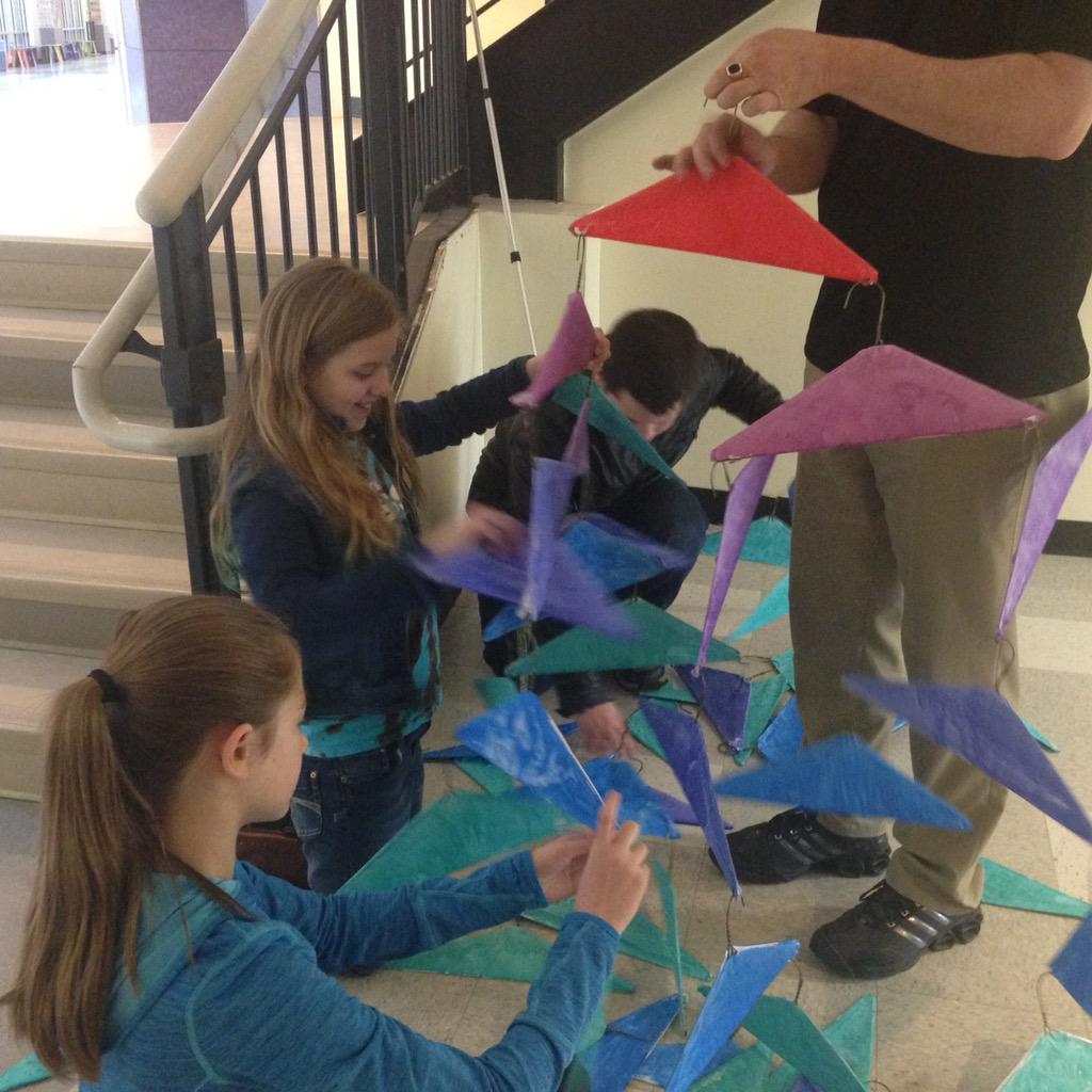 MageeCorinne's tweet photo. We finally installed one of the mobiles. Looks awesome!! http://t.co/HcrBkQuKuz
