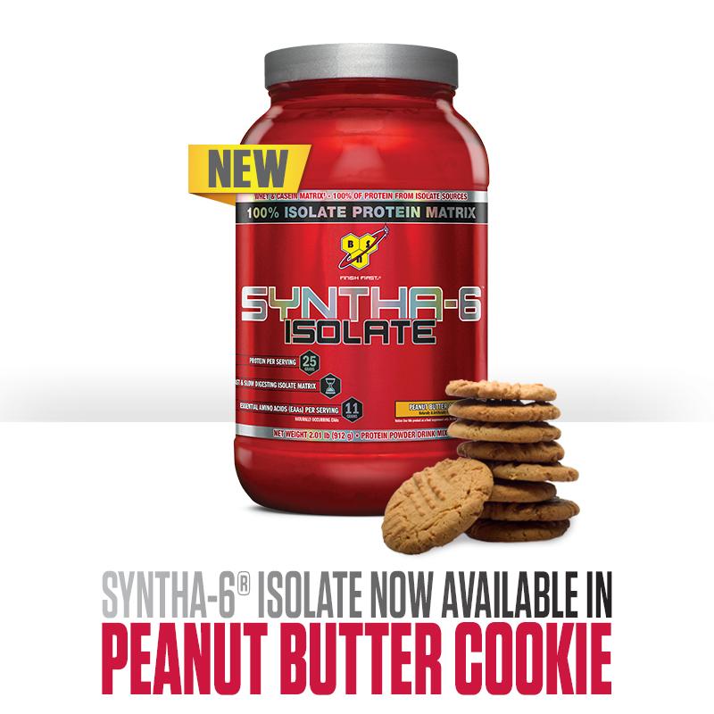 BSNSupplements's tweet photo. The hype is real #BSNArmy!
NEW #Syntha6Isolate Peanut Butter Cookie is now available!
http://t.co/niWMj6wVL6 http://t.co/8KpwwrkFmX