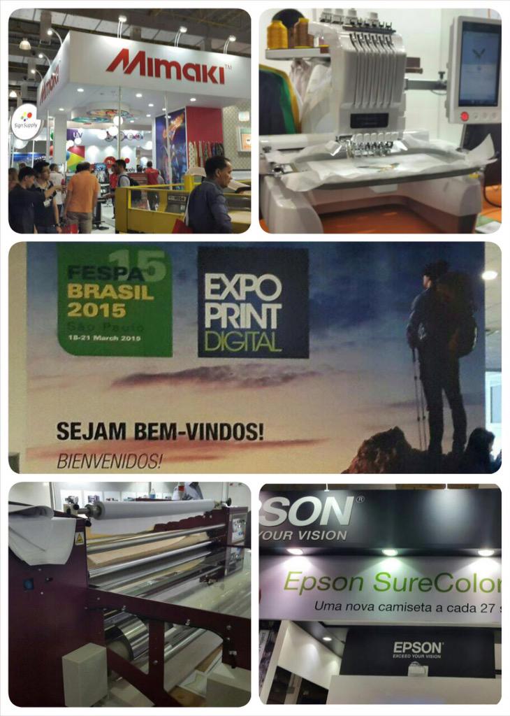 3fGrafica's tweet photo. @3fGrafica presente en @FESPA Brasil 2015, la exposición líder de artes gráficas! #fespa2015 http://t.co/uzA5l7UXEF