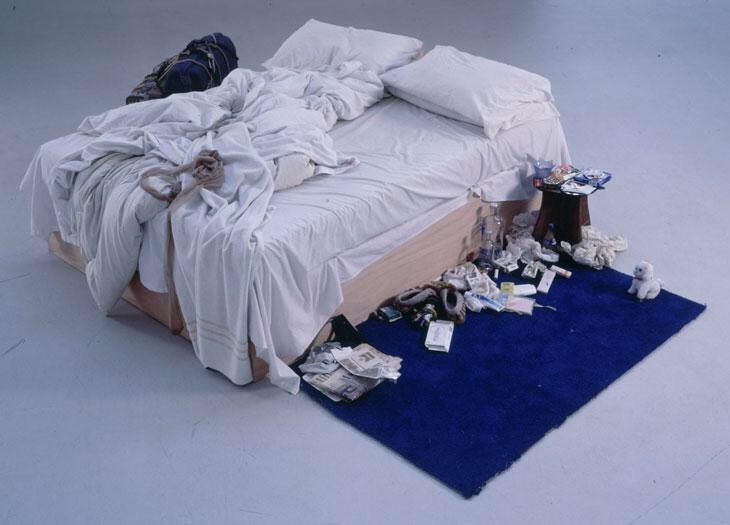 wellerharry's tweet photo. Tracey Emin's 'My Bed' 1998 will be shown at @Tate Britain from March 31st - More info here http://t.co/emSlVBKWMe http://t.co/1GWhTvb7QA