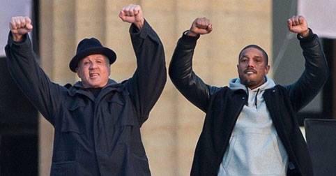 ManuGlez_bilbao's tweet photo. Noooooo! #Creed nueva entrega de #Rocky ya tiene primeras imágenes! @TheSlyStallone y el hijo de #ApolloKid ?? cueck http://t.co/21VzcOTkjk