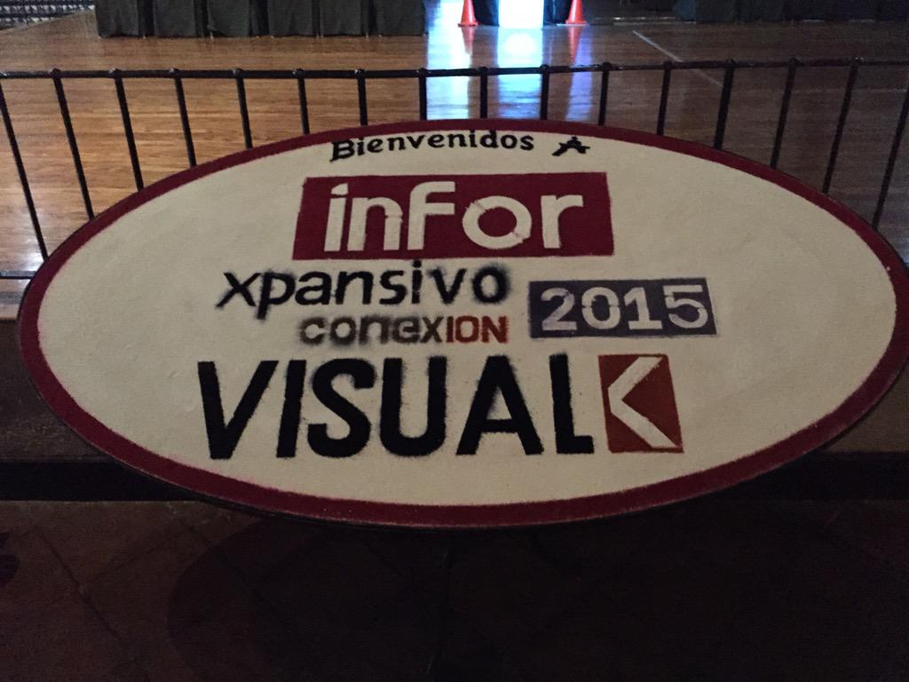 davidheffler's tweet image. #Xpansivo2015 #InforMongoose things are starting to get going!