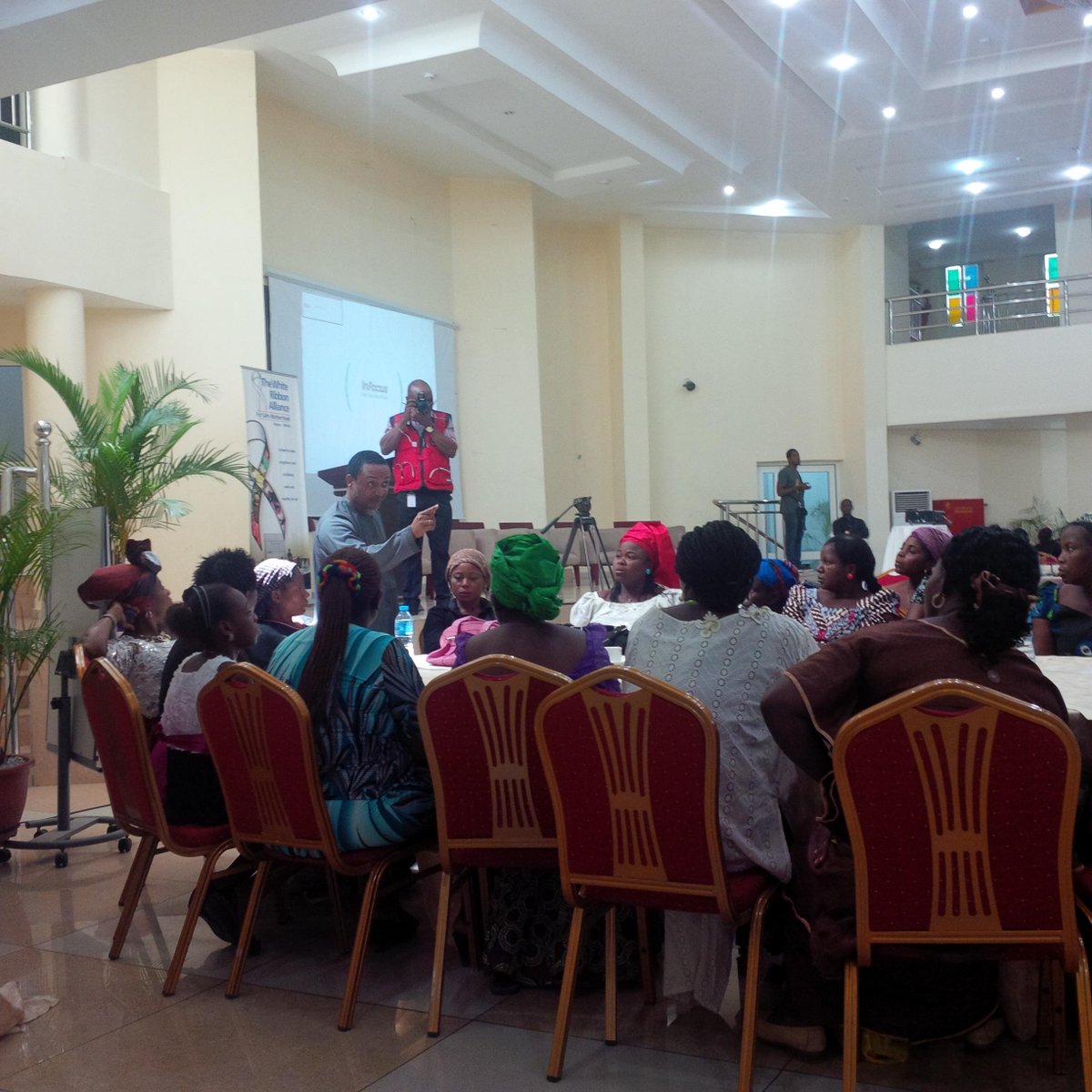 WRANigeria's tweet photo. The Nigeria first Citizen Hearing on Post 2015 Agenda holding a group work where concerns are voiced #Citizenspost http://t.co/Y6ap4sPCQ1