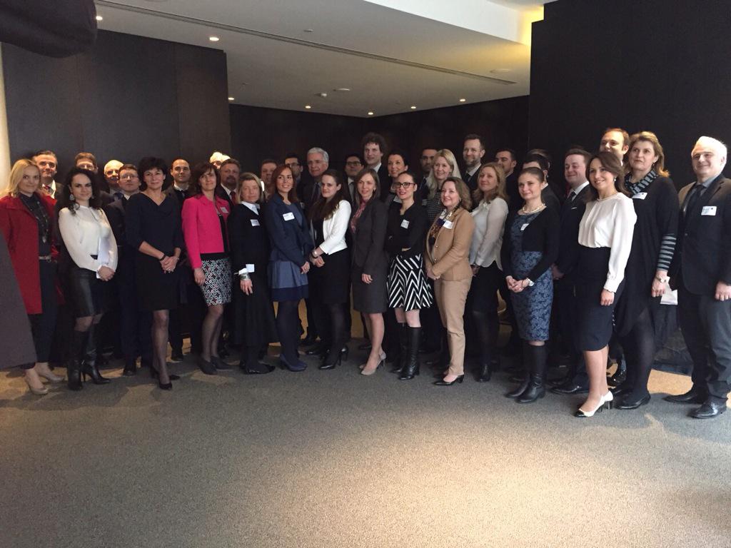 AmChamEU_SDA's tweet photo. Great to welcome so many @amchamsineurope colleagues with us for the @AmChamEU Brussels Briefing! #TAWeek2015 http://t.co/U58jlzMeLz
