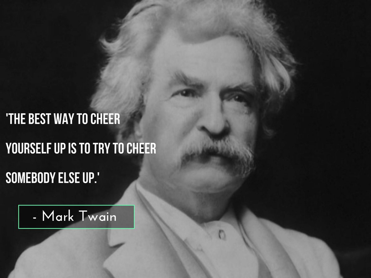 Opera_North's tweet photo. 'The best way to cheer yourself up is to try to cheer somebody else up.' - #MarkTwain
#InternationalDayOfHappiness http://t.co/fyNLCSu09P