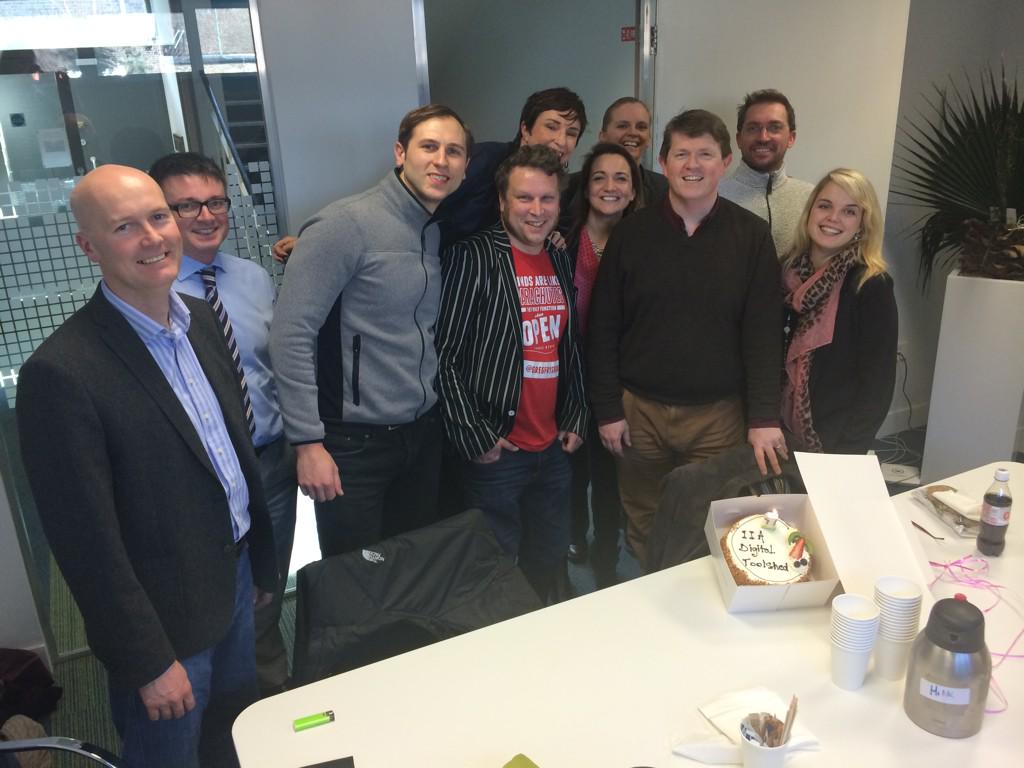 iia's tweet photo. The inaugural @iia #DigitalToolshed meeting! Reviewing cool tools to help you choose what's best for you! http://t.co/jhi3HdoY2g