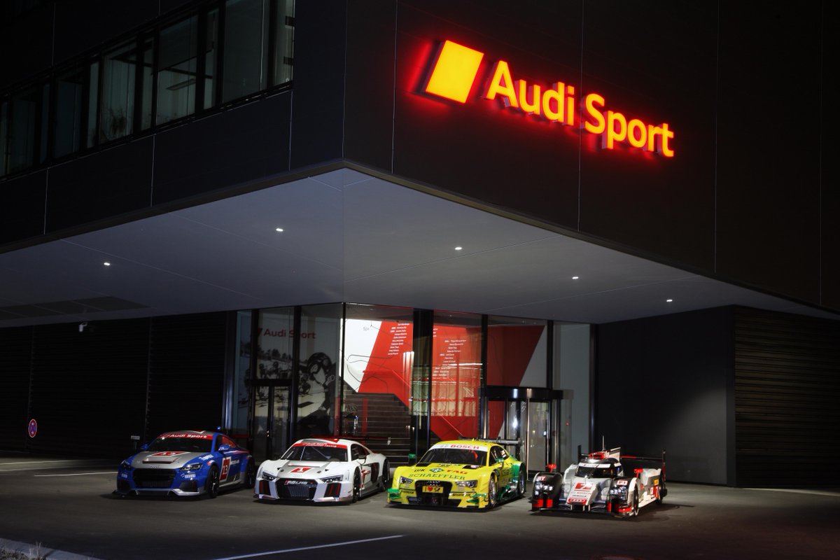 24hoursoflemans's tweet photo. The new @Audi__Sport R18 e-tron quattro has been revealed! What are your thoughts? #LM24 #CUinJune http://t.co/vK55IEzqMb