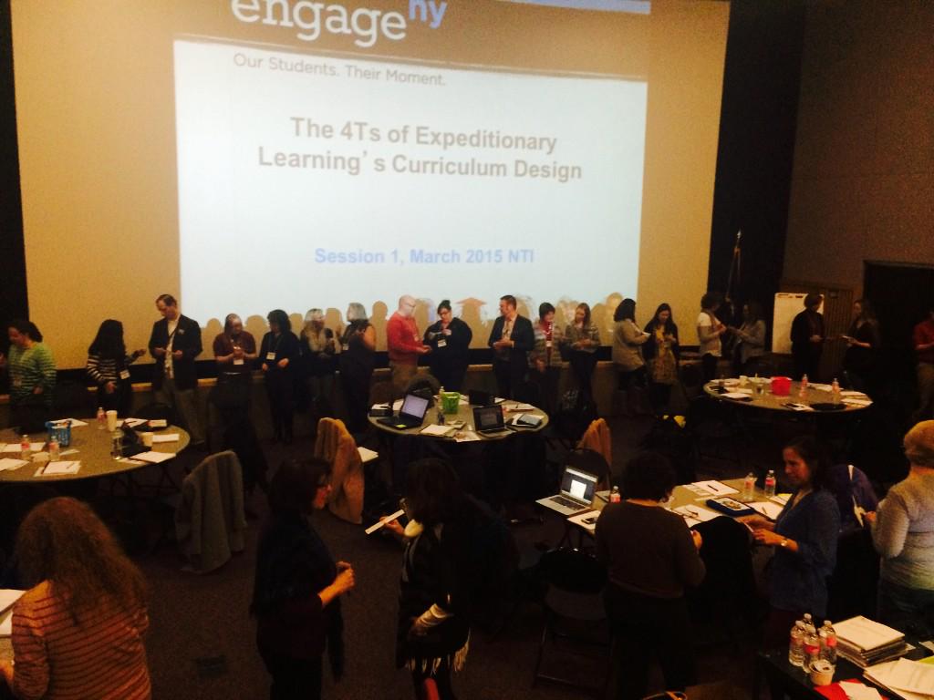 Kkondrick's tweet photo. RT @AmyPowerBailey: Opening Circle @ExpedLearning #NTIny http://t.co/FxaM93O2Ll those oare some awesome people!