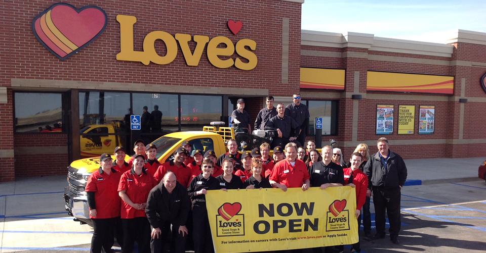 I-90 got some extra love today with the opening of Love’s 602 in Box Elder, South Dakota! bit.ly/1CzweIy