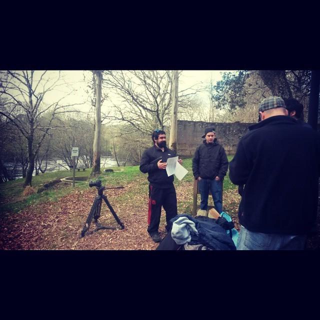 comandokatana's tweet photo. Grabando videoclip con el Sr @rrqsdc and company @publitools #pontevea #newvideocomingsoon #videoclip #comandokatan… http://t.co/TIaAPwOsUM