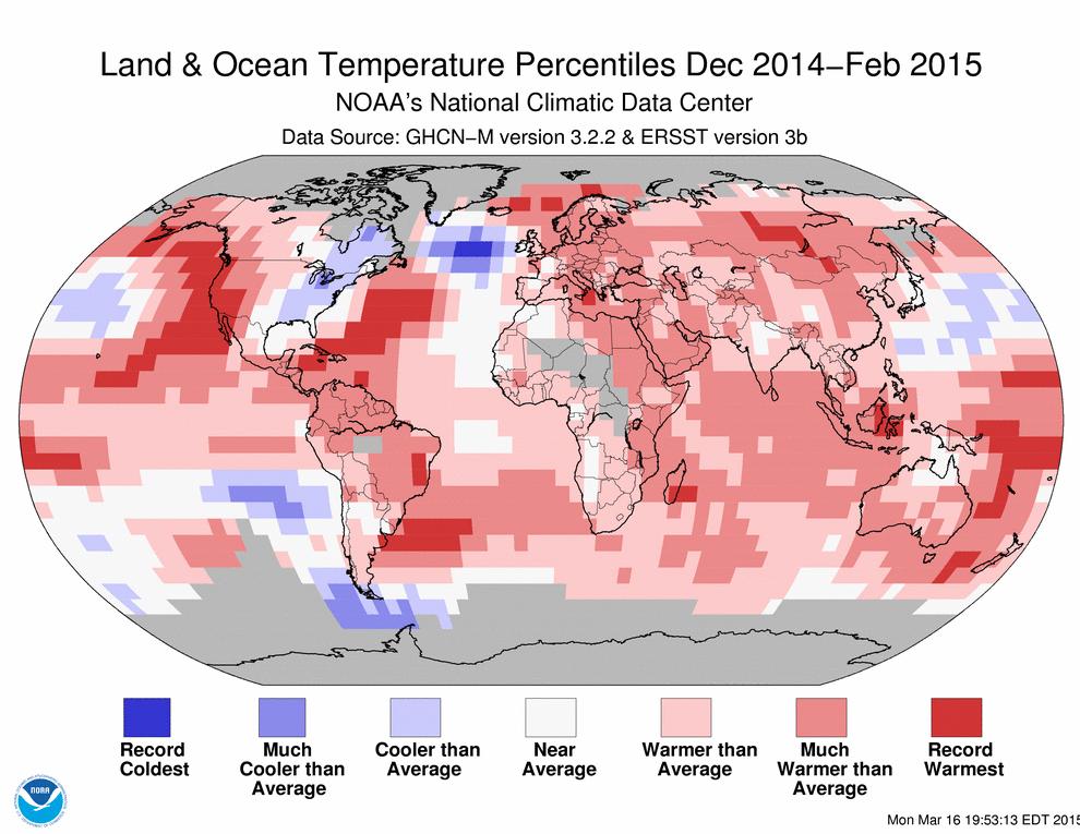 ScottWx_TWN's tweet photo. Earth just had its warmest winter on record - http://t.co/drGuktPD2K #climatechange #globalwarming http://t.co/jcTHb2GtVD