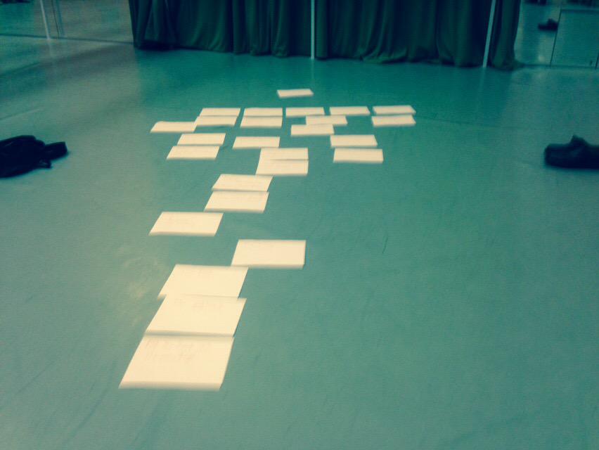 ManicChord's tweet photo. Things are changing and developing at pace (in a good way) here at @castindoncaster #paper #mappingout http://t.co/63FLU1CrCA