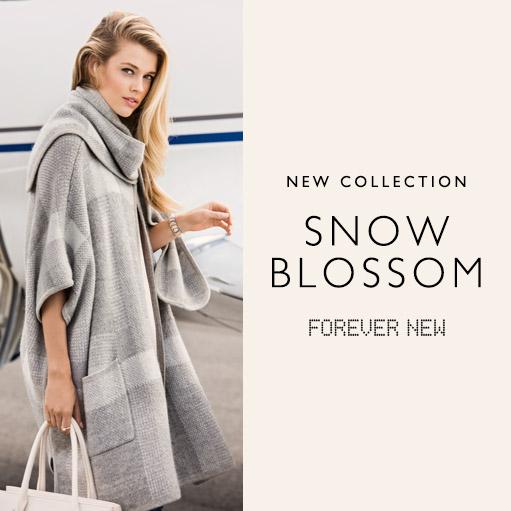 LochLoganSA's tweet photo. Jet away to a snow-capped wonderland with Snow Blossom, the luxurious new winter collection at Forever New http://t.co/rz0UGOLYIY