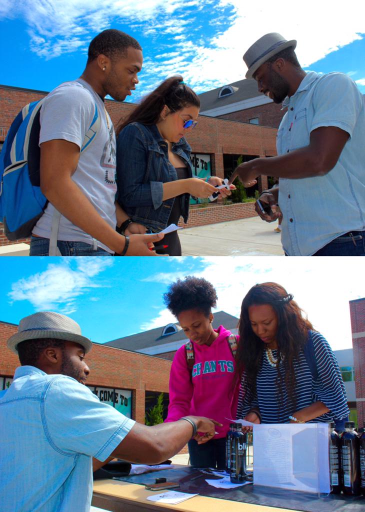 ABevyInc's tweet photo. Our #YRUALive pre-event at Coastal Carolina brought the interaction level even higher. @CCU_AAIM #ValueBlack http://t.co/Fox2xkyXiU