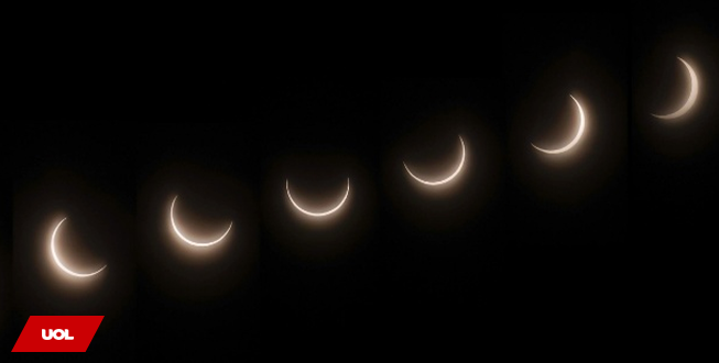 UOL's tweet image. Sexta-feira (20) será marcada por evento triplo: equinócio, eclipse e superlua bit.ly/1MNFIkH