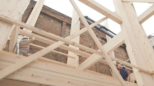 Empieza construcción de edificio sostenible de madera de 5 plantas: el más alto de Barcelona ow.ly/JWw34