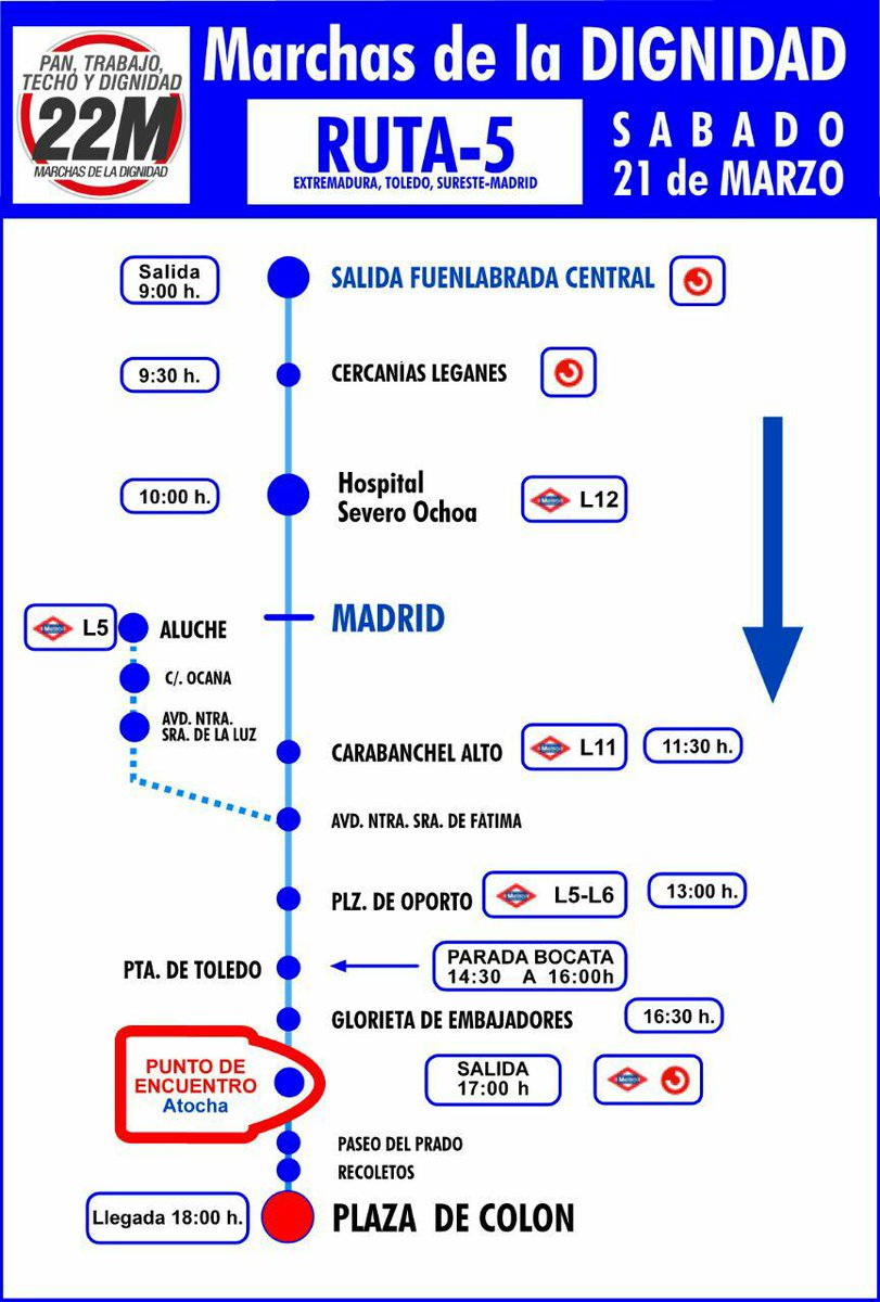FuenlaMarchas22's tweet photo. @JuventudBarrios La manifestación es el SÁBADO 21 ;) ¡Os esperamos! Y mañana mani en #Fuenlabrada. http://t.co/6IdRo82l65