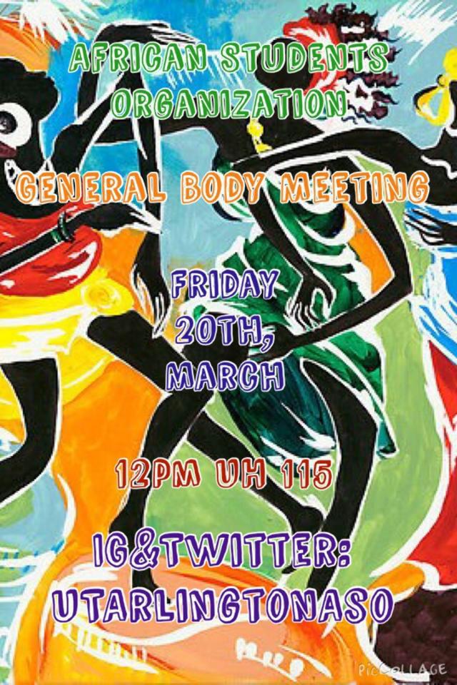 NaijaNKI_'s tweet photo. @utarlingtonaso meeting this Friday and fashion show next week #AfricanExposure http://t.co/4da2FZOjoF