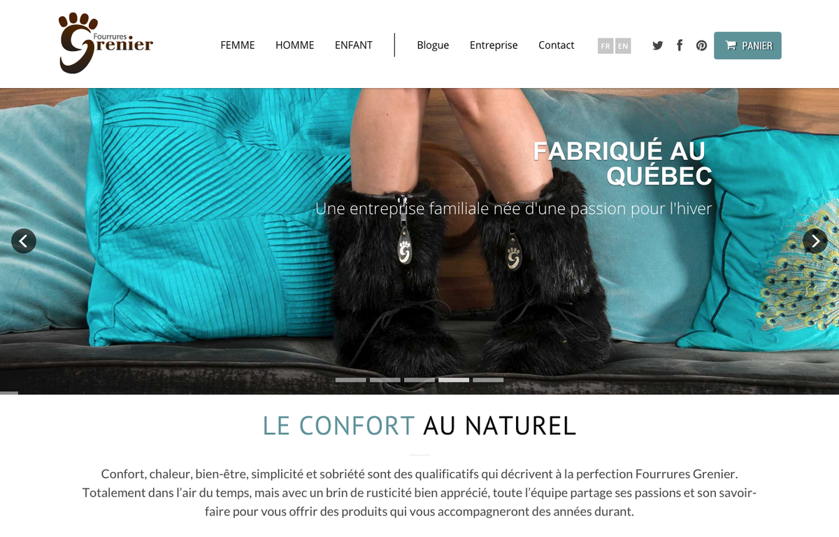 Fourruregrenier's tweet photo. Avez-vous visité notre tout nouveau site Web avec boutique en ligne? C'est par ici : http://t.co/yjlRq6TxVI #fourrure http://t.co/4nrw8iealU