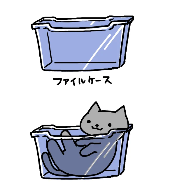何このフィット感!?ファイルケースに猫が入ってみた結果がリアルねこあつめすぎる件www