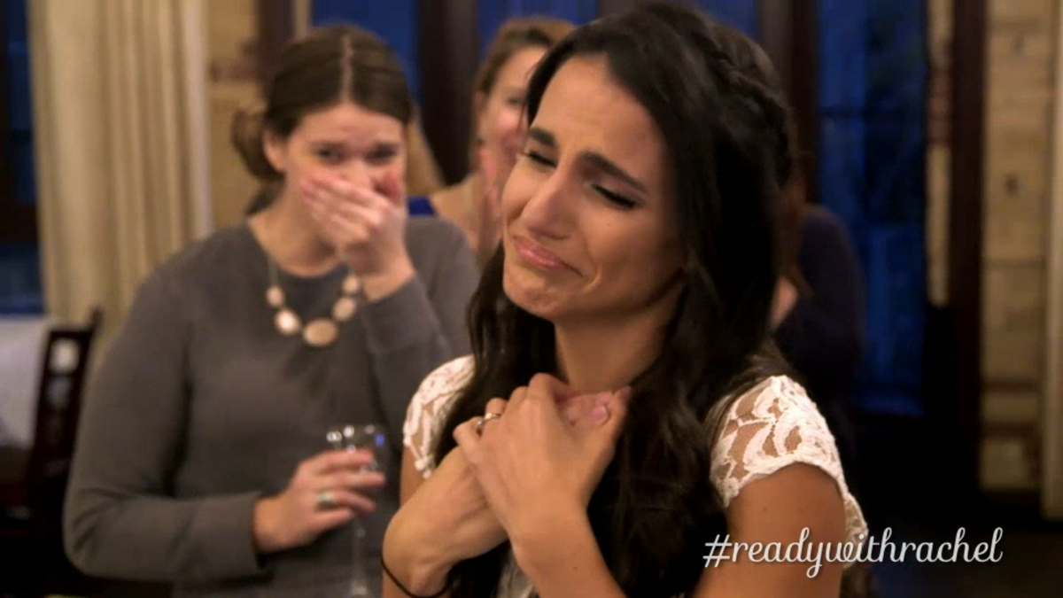 EMB1183's tweet photo. I loved this week's #readywithrachel! It was so sweet to see her fiance' surprise her!! @RachhLoves http://t.co/6Tcp1zPFOR
