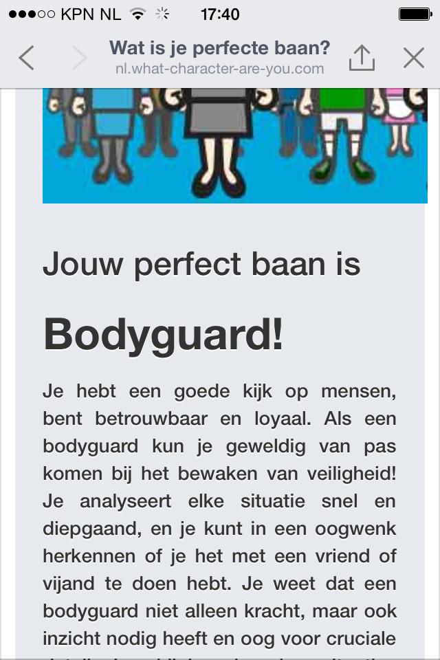 JSommeijer's tweet image. Nise! My work are bodygaurd