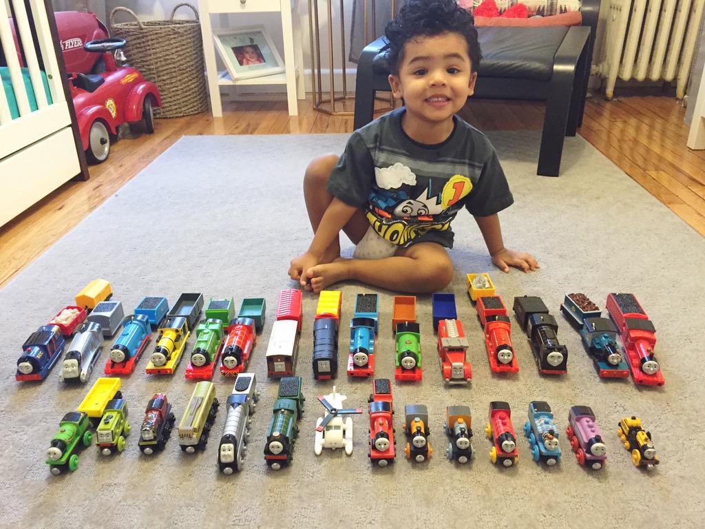 redvelvetleo's tweet photo. Our boy, Noah, is #ThomasObsessed! He would love to go to Thomas Land. Thank you! #ThomasObsessedSweeps @larr32 http://t.co/IPXUYIdONq