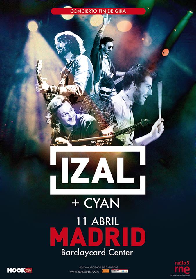 En breves estaremos en Madrid abriendo el fin de gira de <a href="/IZALmusic/">IZAL</a>, fiestote a la vista! ticketea.com/entradas-izal-…