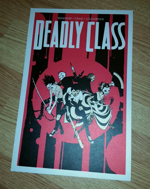 WesCraigComics's tweet image. Coming soon to a wall near you: #DeadlyClass Posters! 
From @CadenceSelect