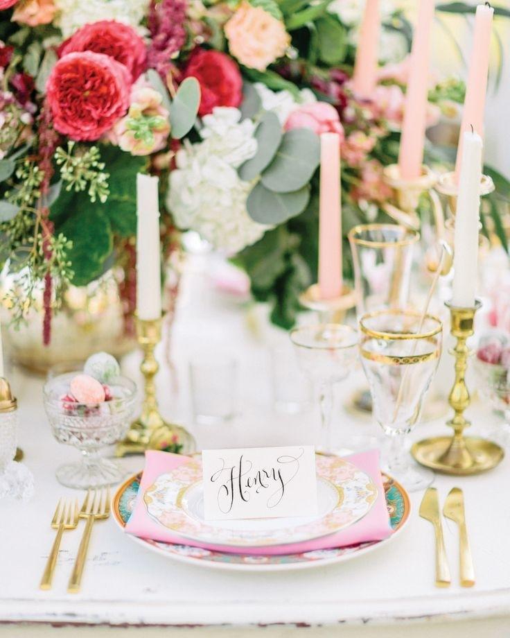 The prettiest Spring wedding table by <a href="/amoreeventco/">Amore Events by Cody</a>!! #BIPRtastemaker (Photo: Rachel May, Floral: Anthomanic)