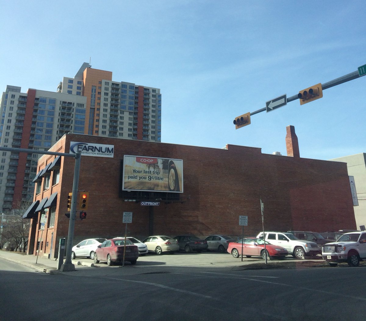 FarnumLTD's tweet photo. Have you driven by our new office on 11th AVE yet? Cant wait to finish #construction on the inside! http://t.co/OIFvZ0TidQ