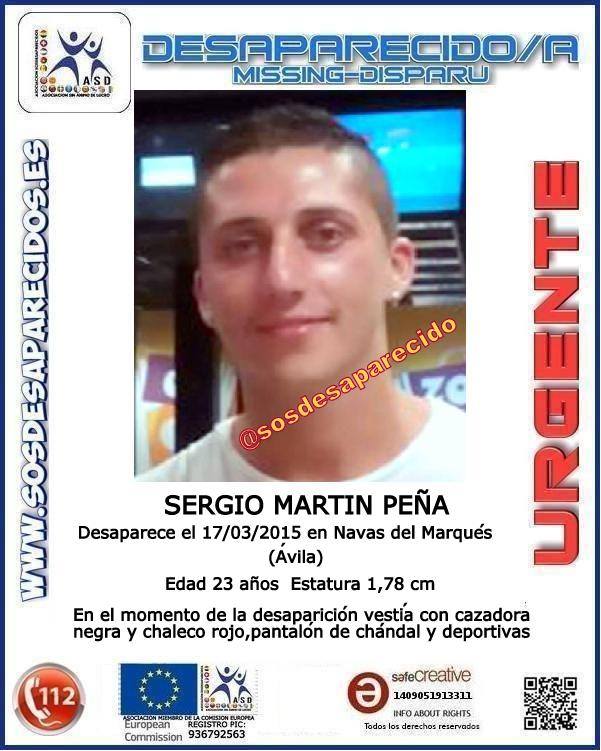 ProteCivilAvila's tweet photo. Alerta DESAPARECIDO en las #NavasdelMarqués #Avila Haz RT. Máxima difusión http://t.co/w99X2FDv6e