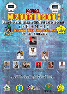 Musyawarah Nasional X Forum Komunikasi Himpunan Mahasiswa Elektro Indonesia (FKHMEI). 
#foto by Aidil Aqsa