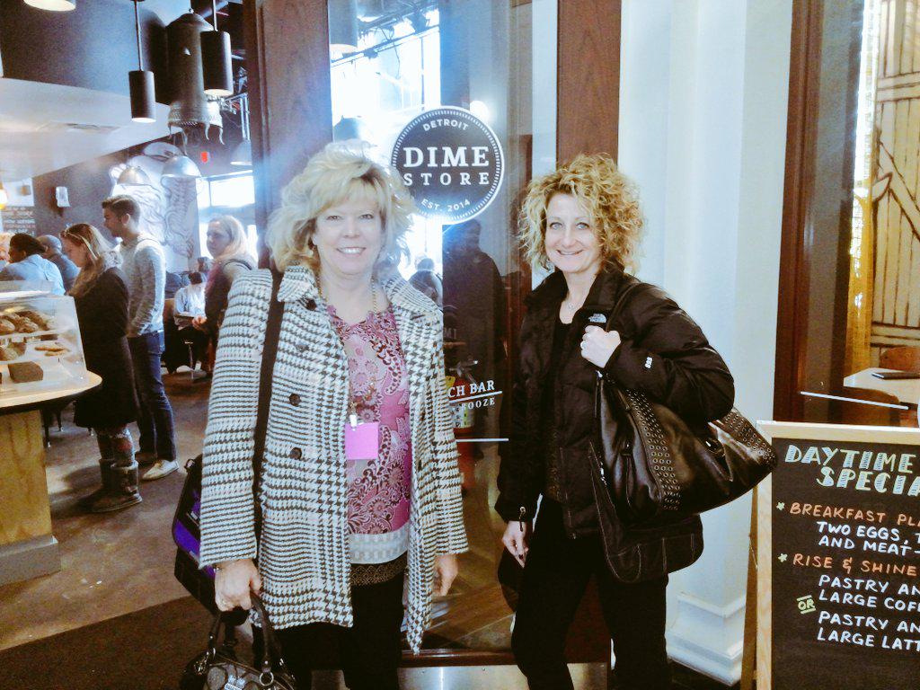 MrsGG11's tweet photo. Awesome lunch in the D !! Dime store! !! http://t.co/Ep6exuqohm