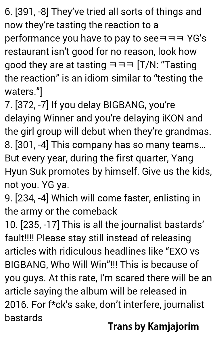 kamjajorim's tweet photo. YG official backpedals on BIGBANG's April concert announcement, K-netz didn't believe anyways http://t.co/LHMNilhMo9 http://t.co/iVJ8qJbHj4