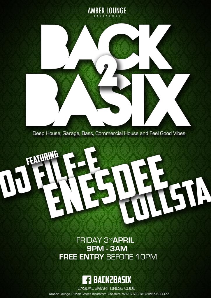 BasicsEnesdee86's tweet photo. #Back2Basix @AmberLounge 3rd April.. #GoodFriday #BankHoliday #weekend http://t.co/eKtq46Q9L3